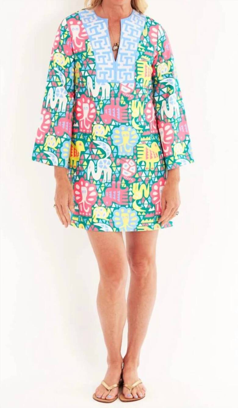 NEW CK BRADLEY minnie mini dress in menagerie
